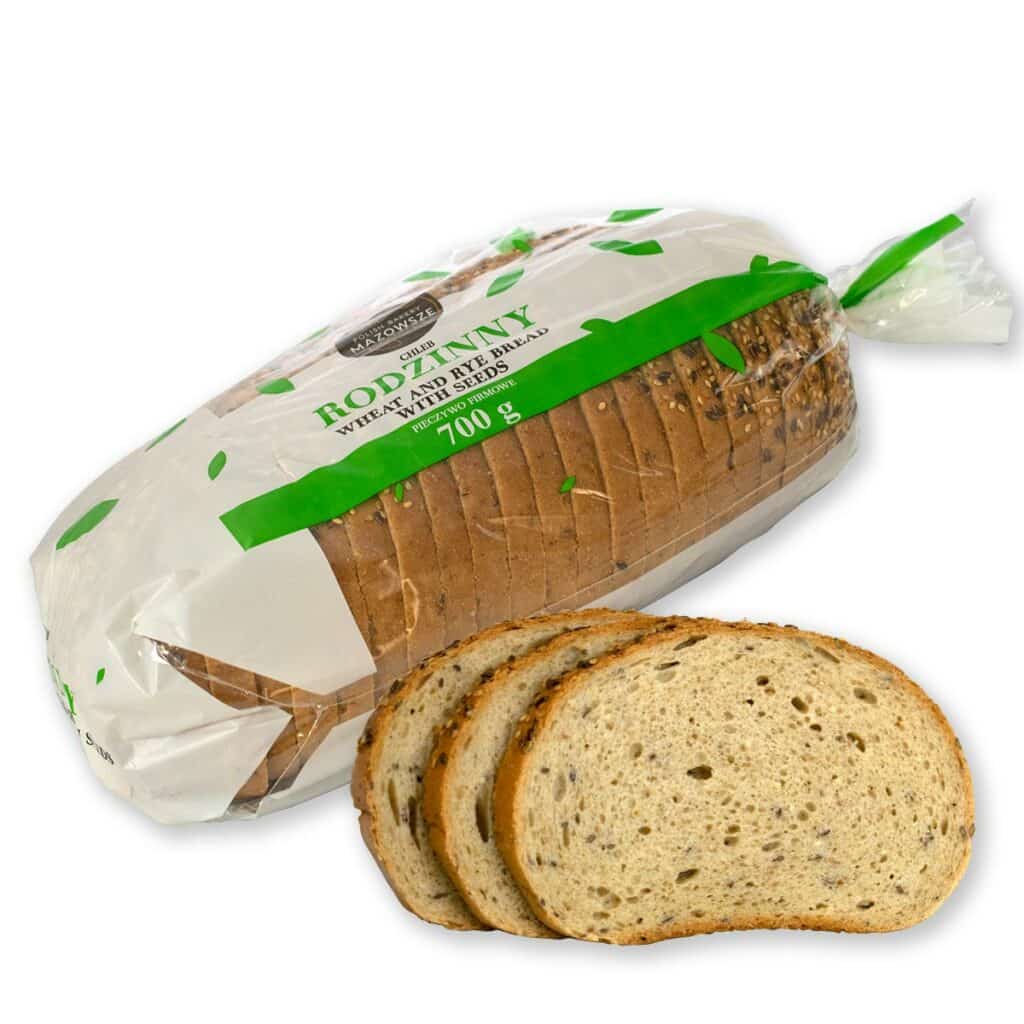Family bread with seeds