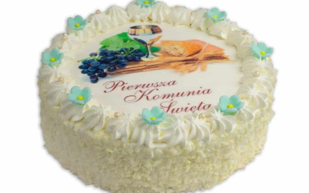 Torte no.45 rounded 1st Holy Communion