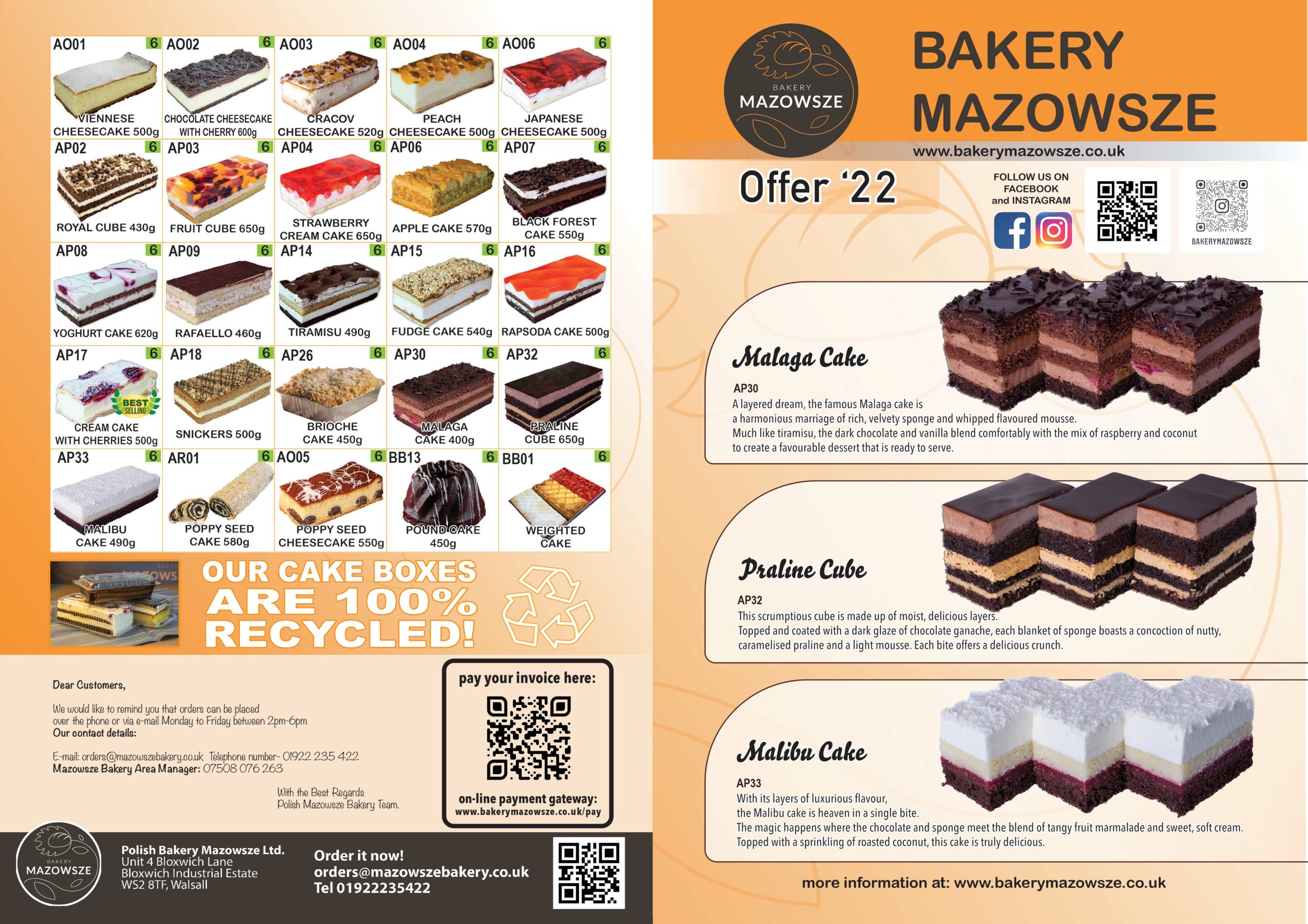 Download PDF Catalogue Polish Bakery Mazowsze Ltd.