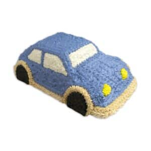 Blue Car 3D Cake