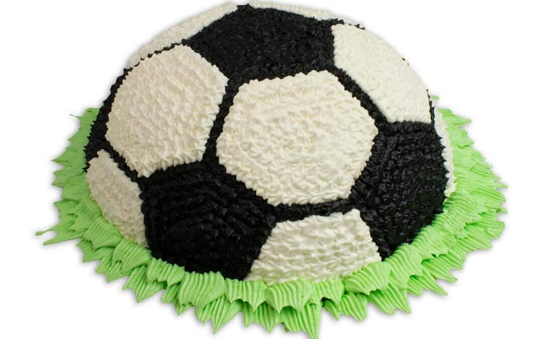 4. Football 3D Cake