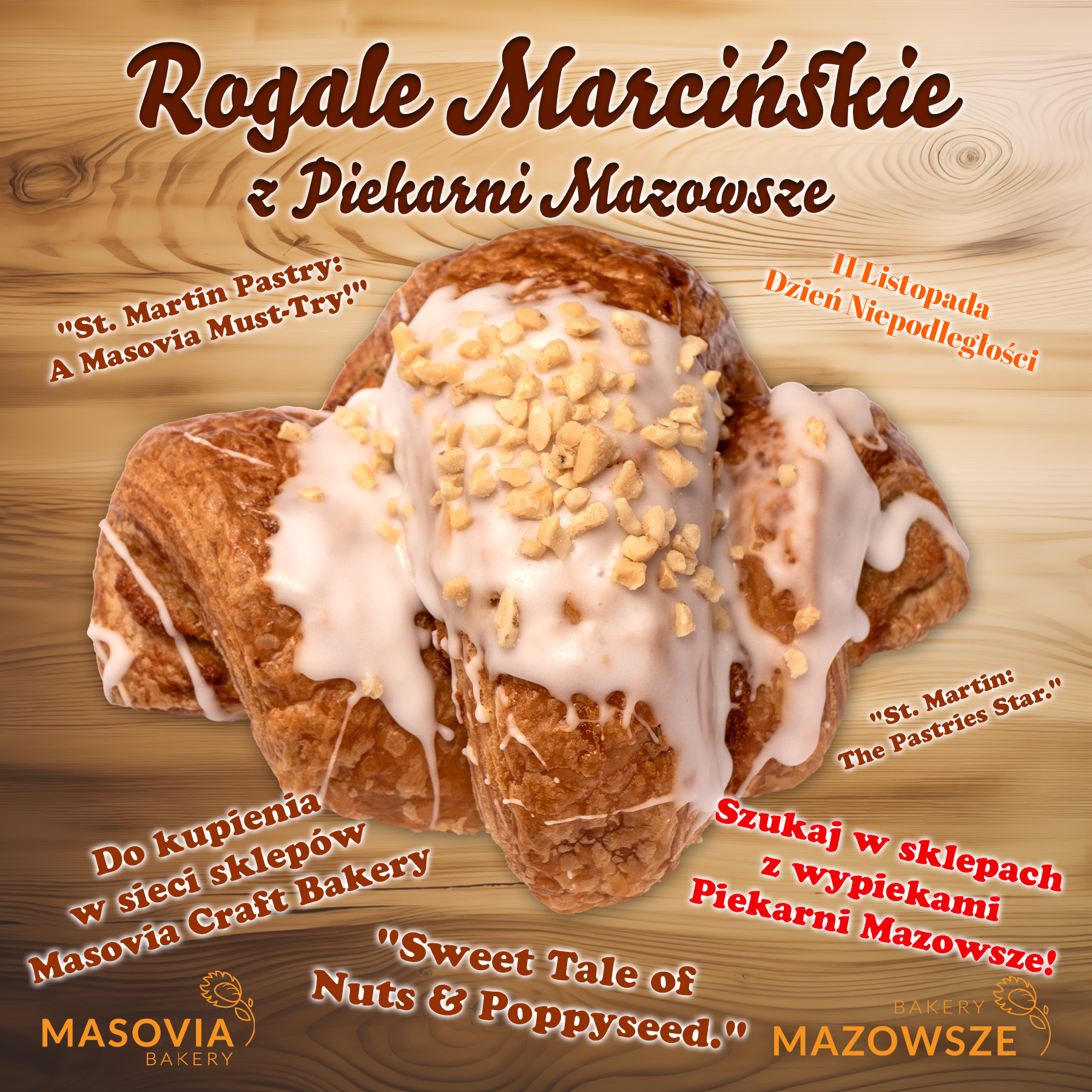 Rogale Marcińskie z Piekarni Mazowsze